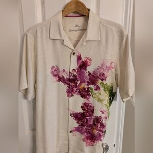 Tommy Bahama 2024 Artist Series Men's Silk Shirt